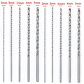 10Pcs Extra Long HSS High Speed Steel Drill Bit Set 2mm/3mm,3.5mm, 4mm,5mm Bits