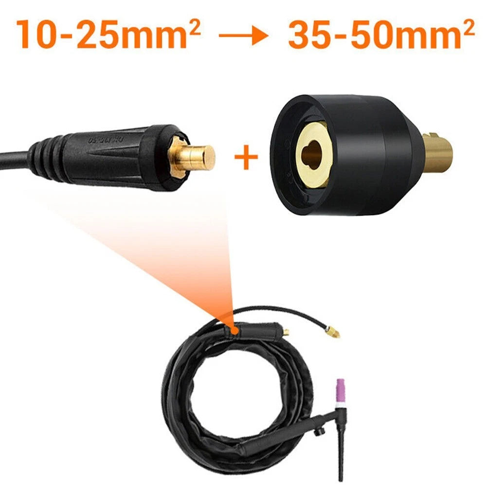 Adapter Welding Torch TIG Torch Adapter 10-25 to 35-50 9mm Socket