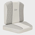 Ranger Boat Console Seat Cushions 729789H.13 - Bay Series White Gray