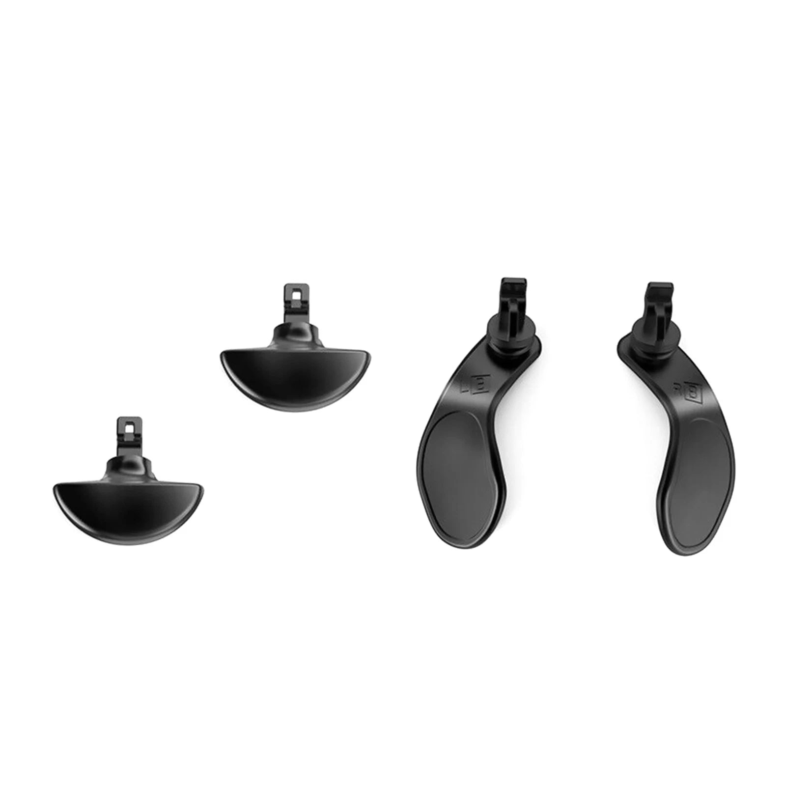 4* Black Stainless Steel Back Button Paddles for PS5 Edge Controller Accessories