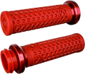 ODI Vans Signature Tbw 1 Inch Dark Red/Red Handlebars Grips for Harley & Indian