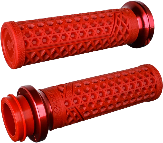 ODI Vans Signature Tbw 1 Inch Dark Red/Red Handlebars Grips for Harley & Indian