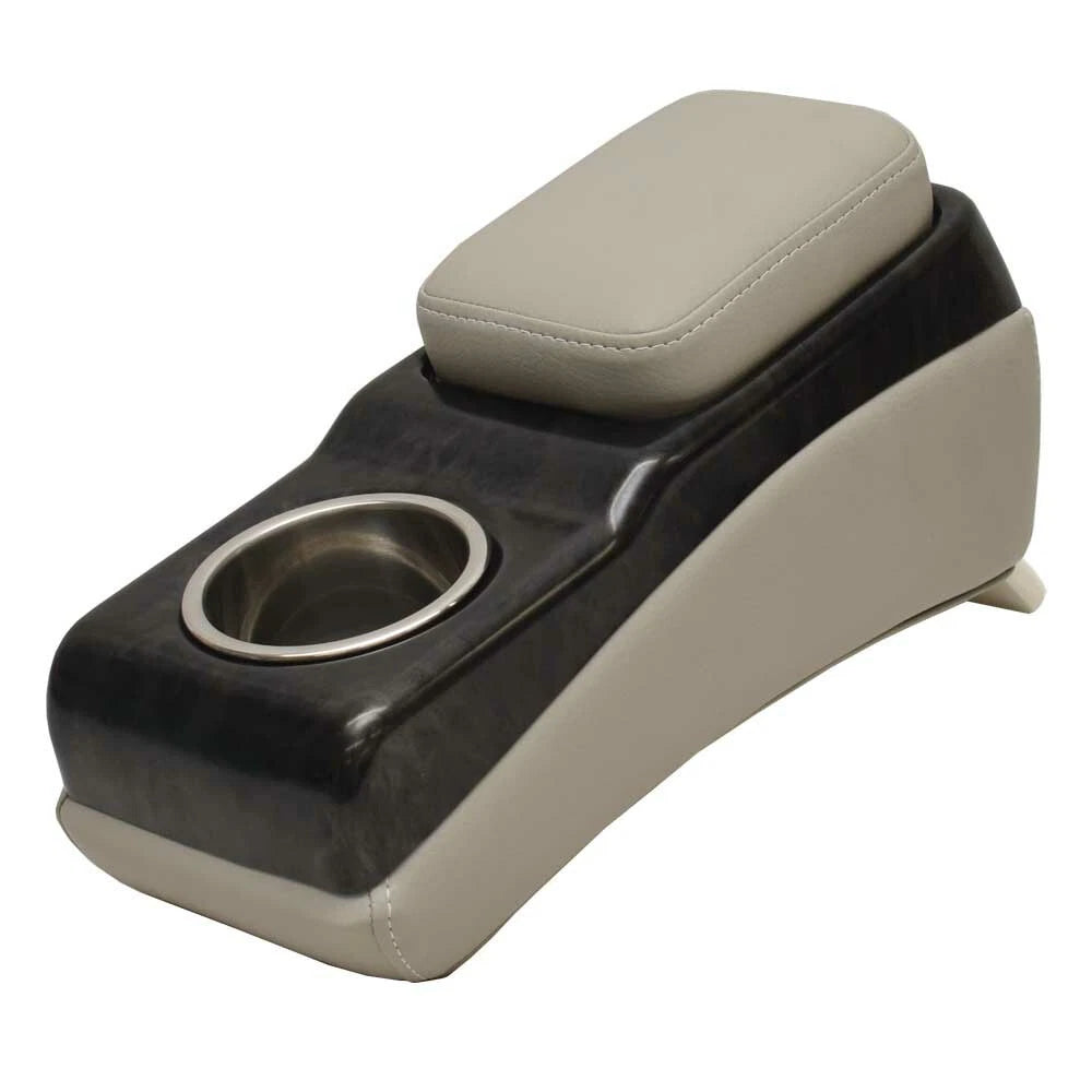 SunCatcher Pontoon Boat Cup Holder Armrest 73522479 - Taupe Black