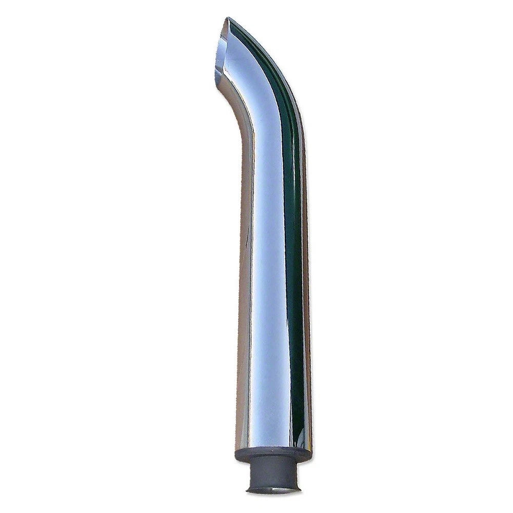 36" Chrome Exhaust Stack with Bend Fits John Deere 3010 3020 4010 4020