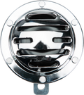 HARDDRIVE 4-Inch Chrome Horn for Harley V-Twin 1990-2023 Motorcycle Electrical