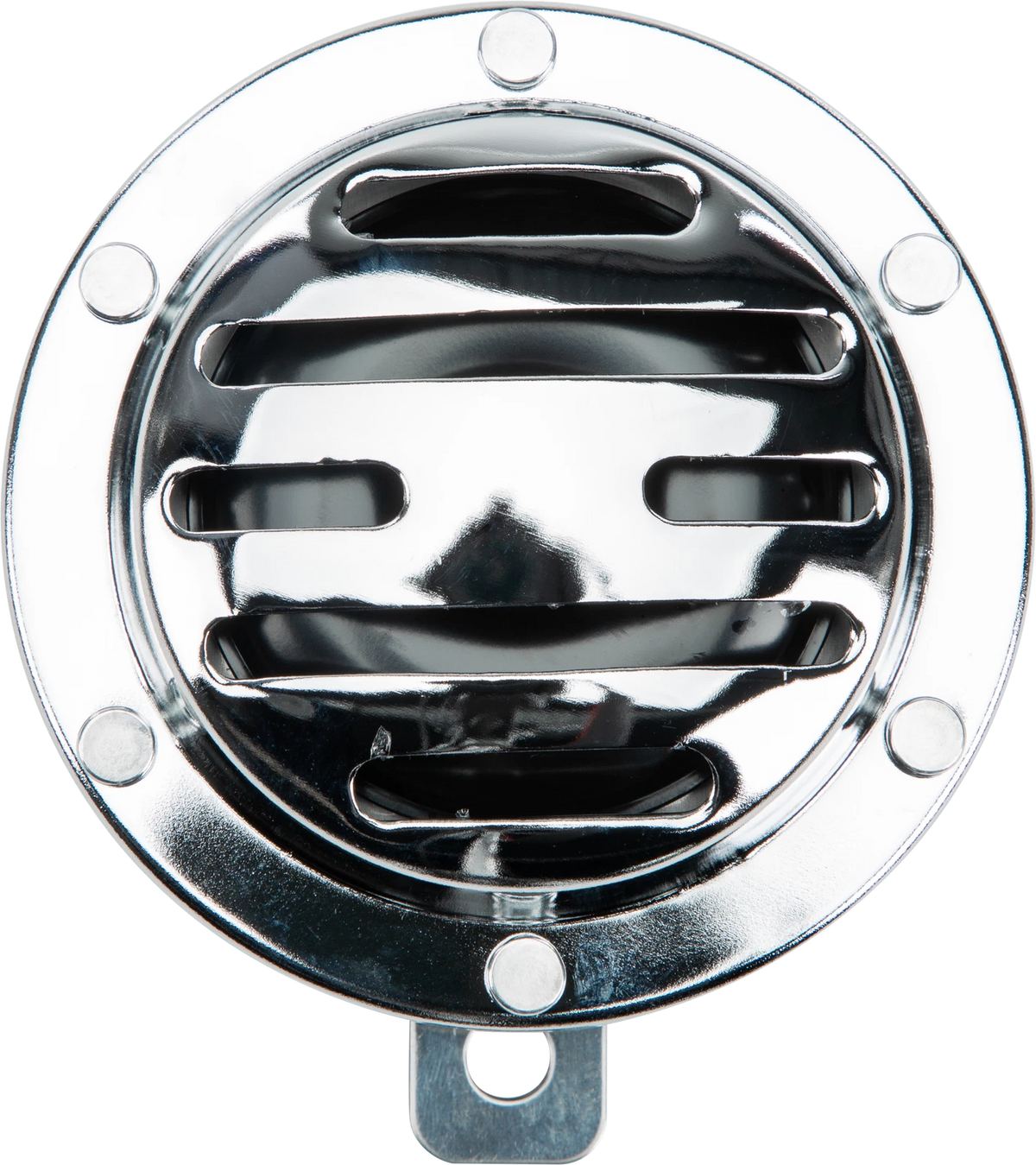 HARDDRIVE 4-Inch Chrome Horn for Harley V-Twin 1990-2023 Motorcycle Electrical