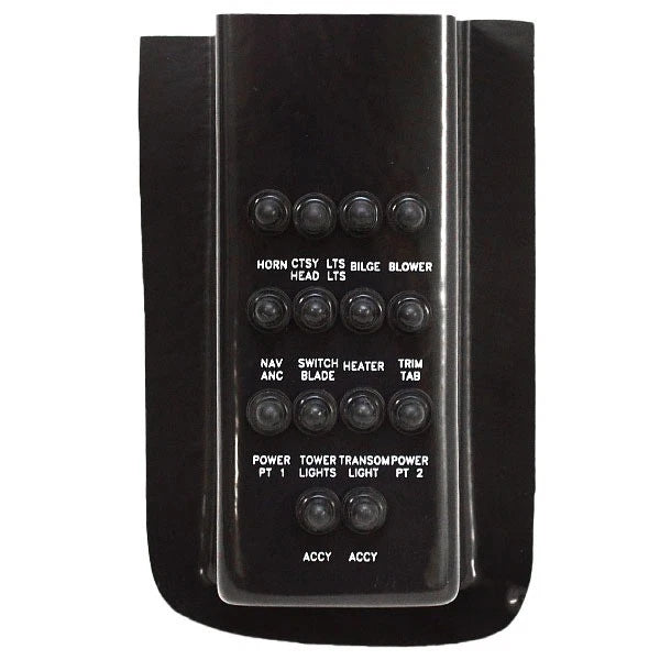 Ski Centurion Boat Breaker Panel K-429-031B - Black Plastic