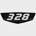 Cruisers Boat Raised Emblem Decal V2752500 - 328 CC Black Sticker