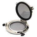 Man Ship Boat Portlight Window LSR-08-20S-FN - 8 Inch Stainless Steel