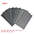400-2500 Grit Dry Wet Sandpaper Abrasive Sanding Paper Sheets DIY Car Paint
