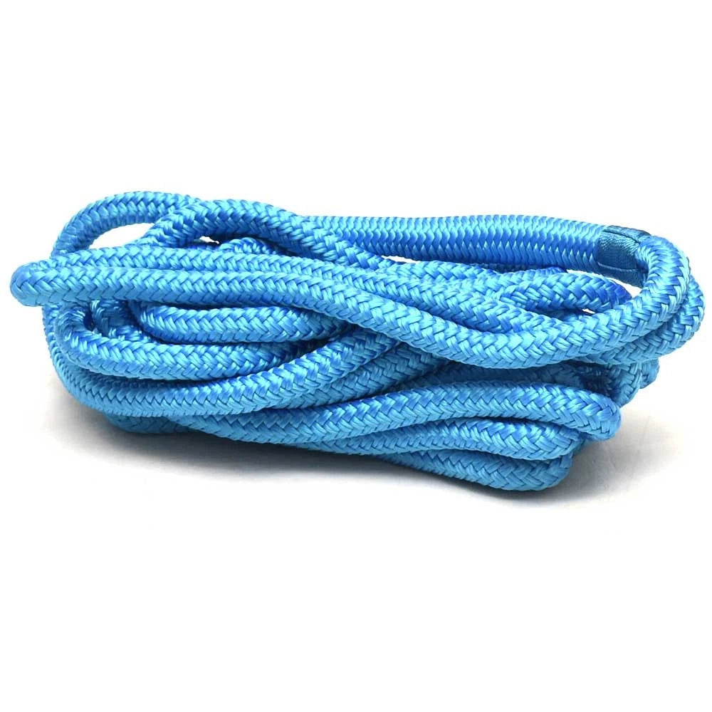 SeaGrace Boat Dock Line - Double Braided 1/2 Inch X 20 FT Blue