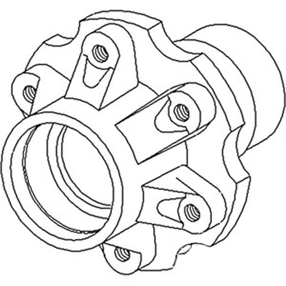 378401R21 Front Wheel Hub Fits Case-IH Tractor Models H84 484 485 +