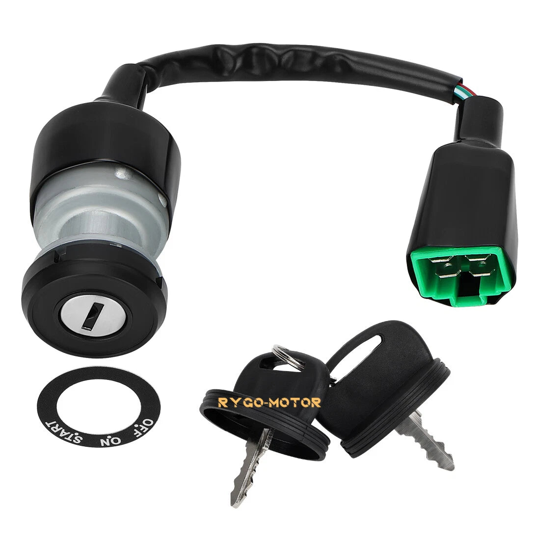 Key Ignition Switch Main Switch 0455031 for Polaris UTV 2015-2021 RZR 170 RZR170