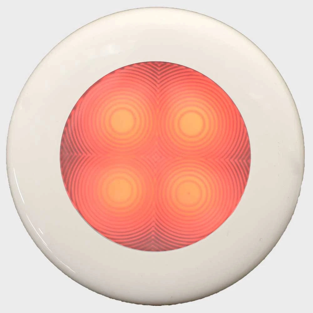 Hella Boat LED Courtesy Light 2XT 980 507-241 - 12V Red 2 Inch
