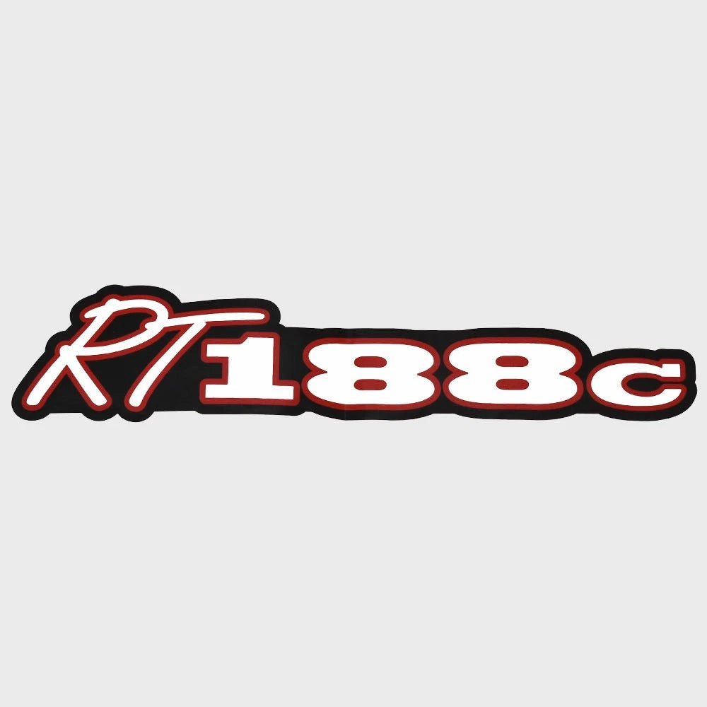 Ranger Boat Brand Decal 322061 - RT188c Black/Red/Silv Er Vinyl Sticker