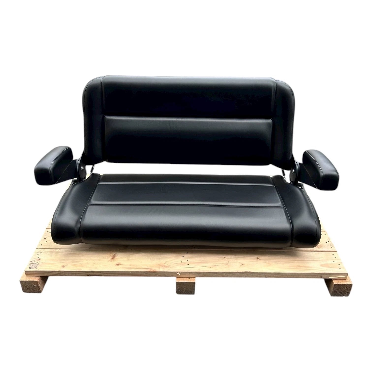 STIDD 1200W, Marine Flush Mount Captain Helm Double Seat Chair 54" Wide
