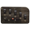 Hurricane Boat Rocker Switch Panel - Gray Woodgrain