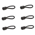 Larson Boat Cover Tie Strap 4232-6072 - Black Nylon (set of 6)
