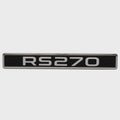 Lowe Boat Raised Emblem Decal 2413598 - RS270 Black Sticker
