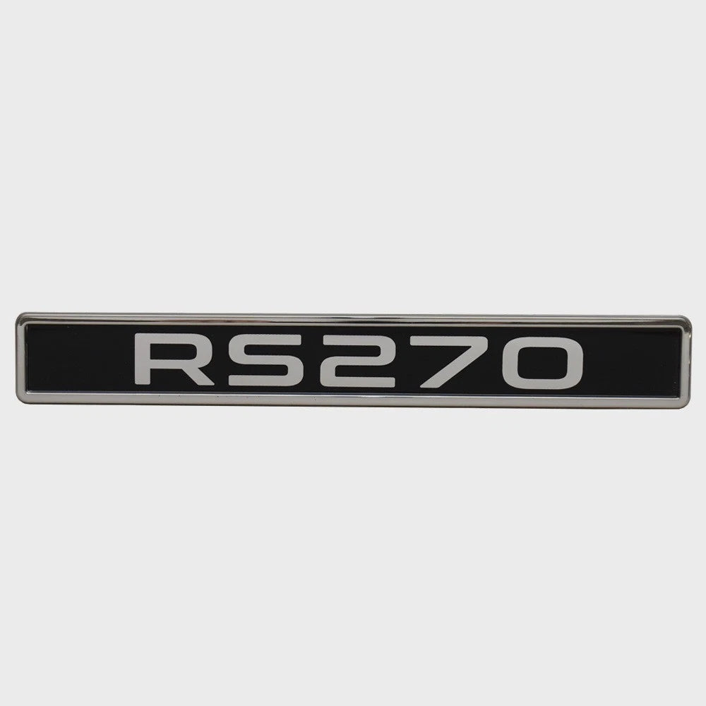 Lowe Boat Raised Emblem Decal 2413598 - RS270 Black Sticker