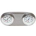 Lund Boat Gauge Panel 2295774 - Mercury Silver 10 3/4 X 4 3/4 Inch
