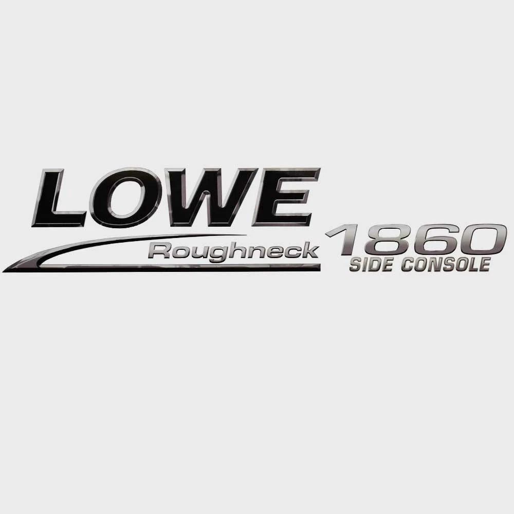 Lowe Boat Emblem Decal 2240998 - Sticker Roughneck 1860 Side Console