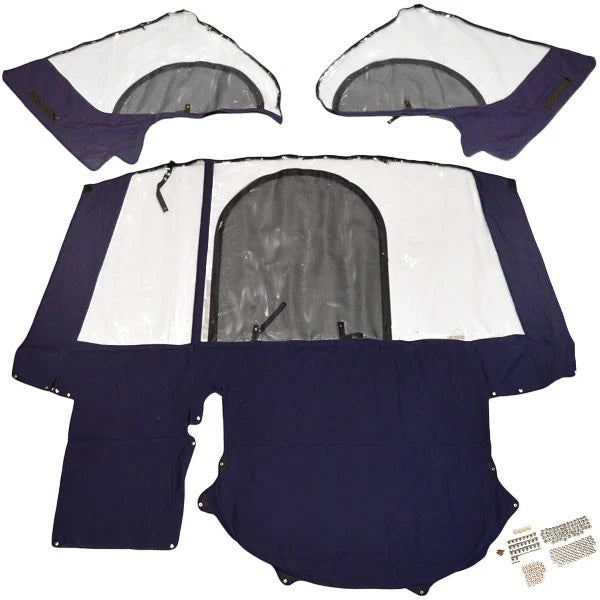 Larson 285 Cabrio Boat Camper Curtain Kit 8413-1405 - Ameritex (3PC)