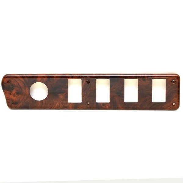 Hurricane Fundeck 202 Boat Blank Switch Panel 187927 - Woodgrain