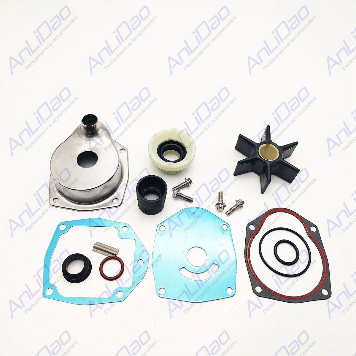 Replacement Fit Mercury Marine Water Pump Kit 46-8M0078858 8M0078858