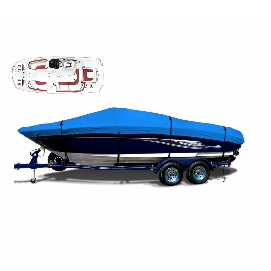 Bayliner Element E18 Trailerable Waterproof Deck Boat Storage Cover Heavy Duty