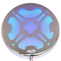 ITC Marine Boat Illuminated Speaker Cover - Chaparral Blue LED 7 3/8 Inch