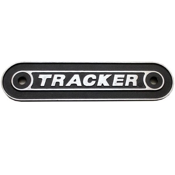 Tracker Boat Transom Plate MMC1045 - 16 7/8 Inch Black Aluminum