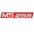 MasterCraft Boat Decal 759645 - 09 - 12 SS 255 Red Silver 7 1/2 Inch