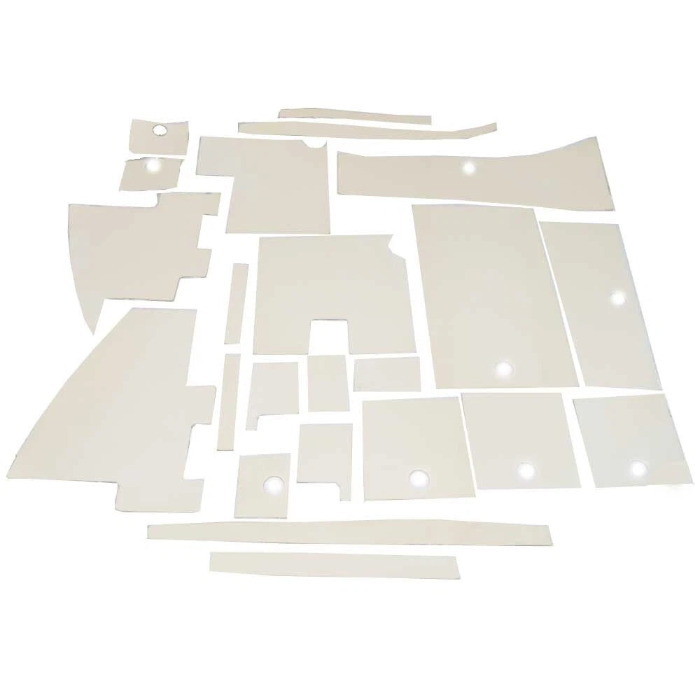 Legend Boat Non-Skid Mats 9010 - Embossed White (kit)