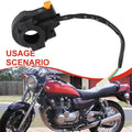 Motorcycle Ignition Button with 22mm Handlebar Accessory