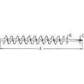 Grain Bed Auger Fits Case/Internati Onal Harvester Models 1308541C1 1308541C1-A