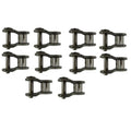 10 Pack: Roller Chain Offset Link #120 Fits John Deere Replaces SW120OLUS