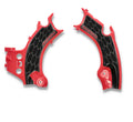 ACERBIS Frame Guards X Grip Red/Black for 2025 Honda CRF450RX & R