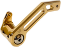 PRO ONE T Rex Shorty Brake Arm Gold Fits Harley Davidson 2014-2017 Touring