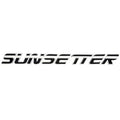 Malibu Boat Raised Decal - Sunsetter Logo Black Sticker