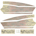 Chaparral Boat Hull Decals 14.00555 - 204 Xtreme Red Stickers (kit)