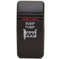 Carling Boat Rocker Switch Actuator - Sump Pump Lighted