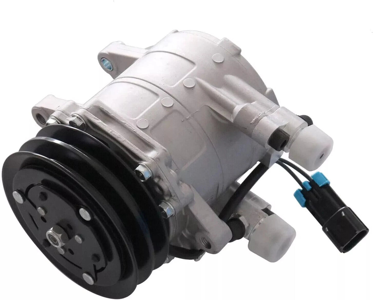 12V TM08HD A/C Compressor 6733655 6675667 218-6833 Fit Bobcat Excavator Loaders