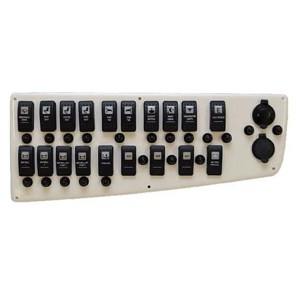 Hydrasports Boat Switch Panel HS-14223304 - 41 Sportfish 17 1/2 X 7