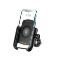 2 IN 1 360° Motorcycle Phone Mount Wireless & USB C Dual Fast Charger Mount