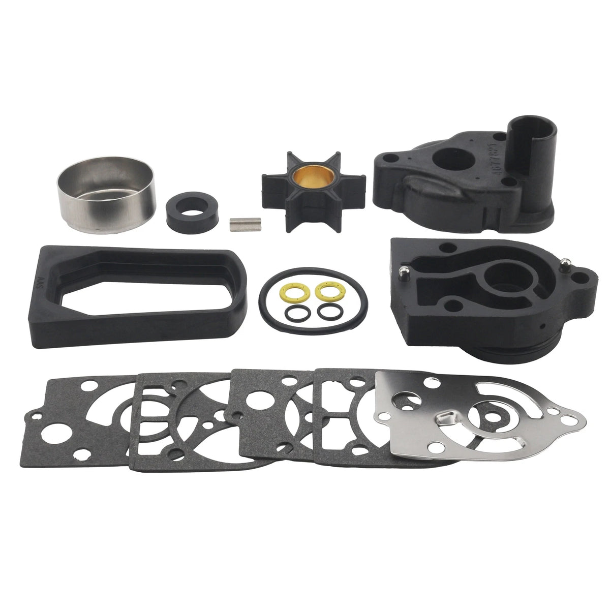 Water Pump Impeller Kit for Mercury Mariner Outboard 35 40 50 60 70 HP 2 Stroke