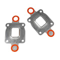 2 Sets Exhaust Elbow Riser Gasket Dry Joint MerCruiser 4.3 5.0 5.7 L 864850A02