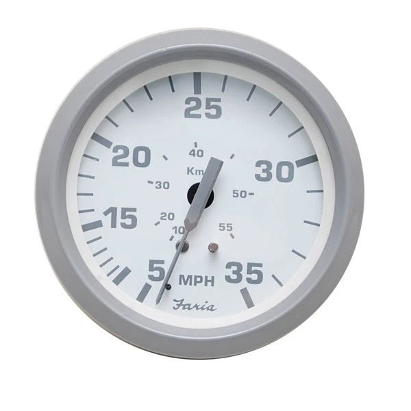 Faria Boat Speedometer Gauge SE9485B - Nantucket Series 35 MPH