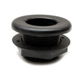 TH Marine Boat Thru Hull Connector Fitting TH-1500C - 1 3/4 Inch Black
