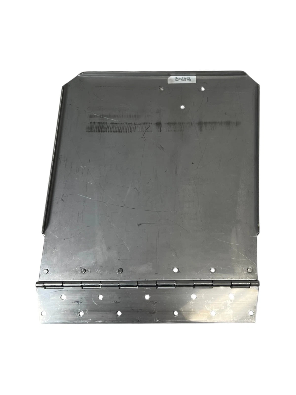 Bennett Marine 1212 Edge Mount Trim Tab Plate, PORT Side Only, 12in X 12in, OEM